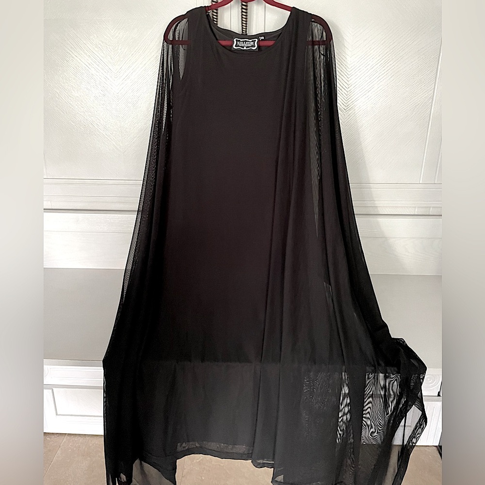 Killstar Witchy Mesh Maxi Dress